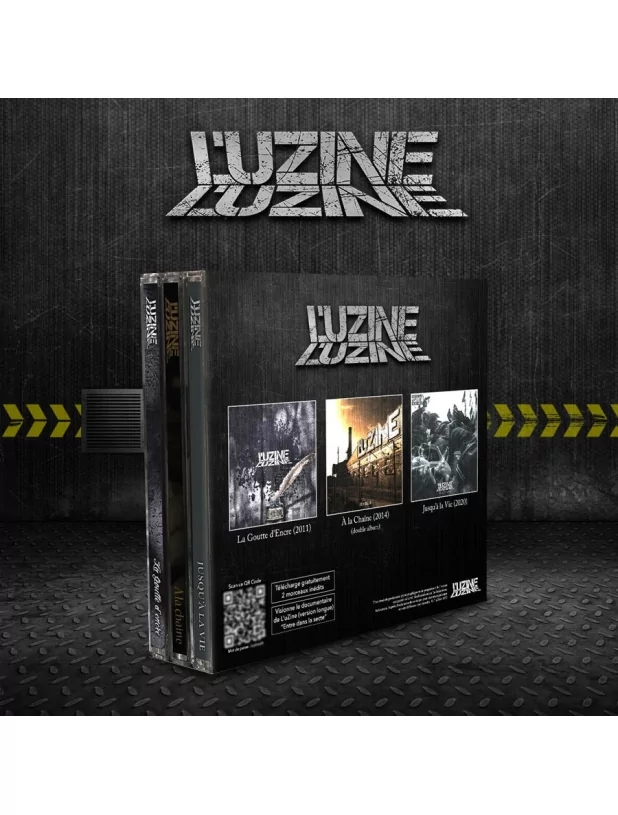 coffret 3 CD L'uZine de l'uzine sur Scredboutique.com