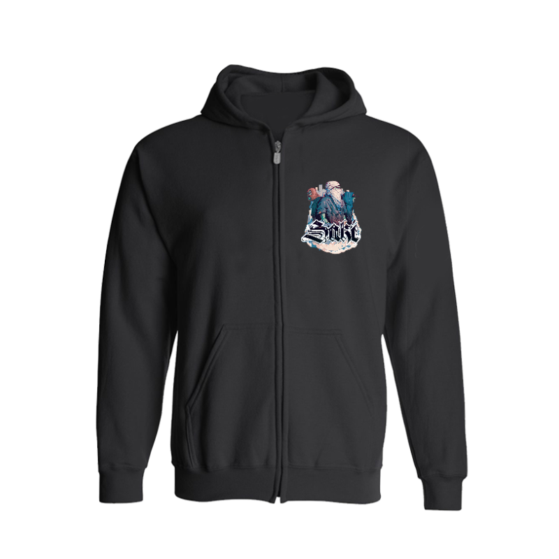 Sweat Zip Sake 1 Noir