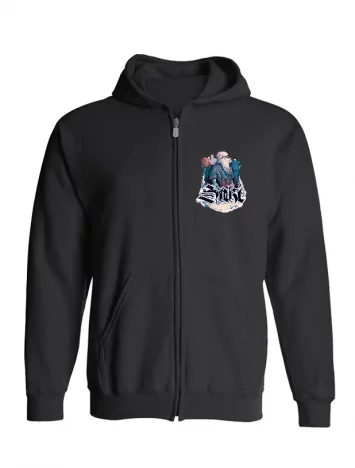 saké Sweat Zip Sake 1 Noir