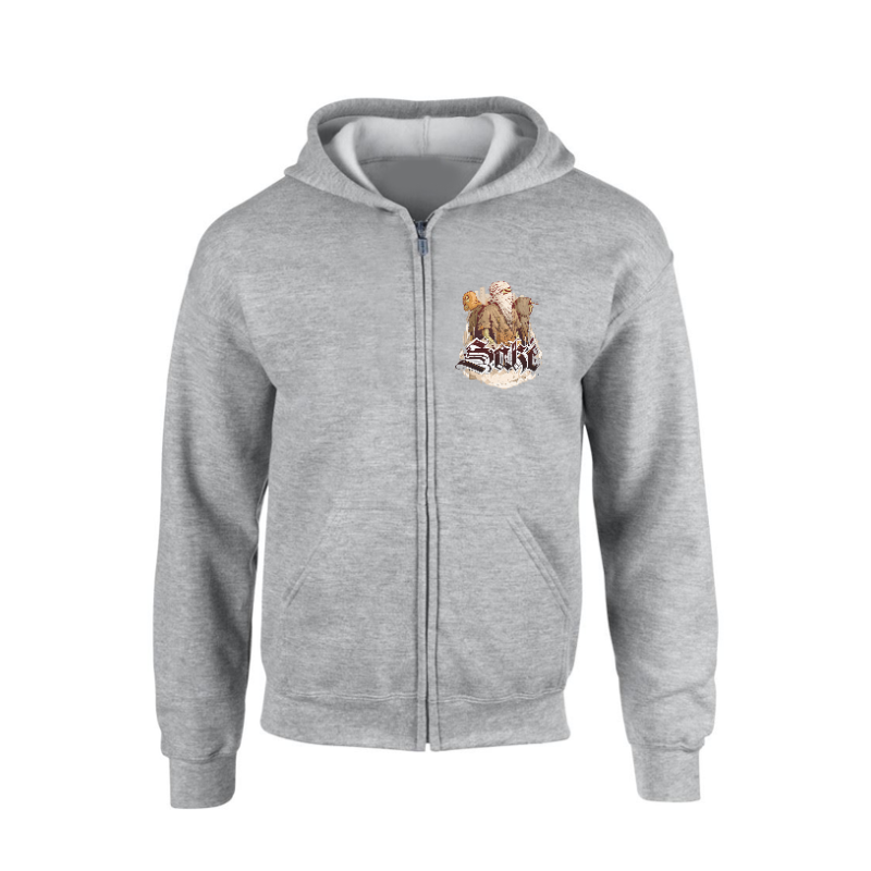 Sweat Zip Sake 2 Gris