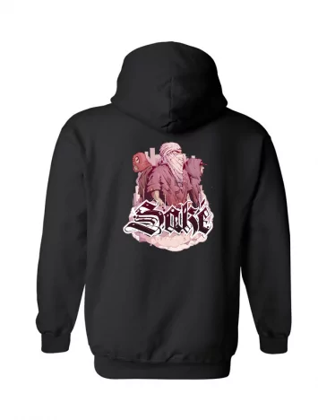 saké Sweat Zip Sake 3 Noir