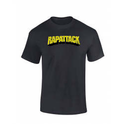 T Shirt - Rapattak Noir de rapattack sur Scredboutique.com