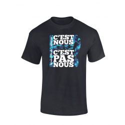 T-Shirt Fhat-R C'est Nous Bleu de fhat r sur Scredboutique.com