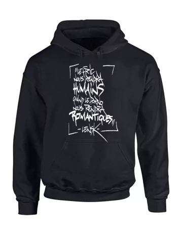 lensk Sweat Capuche Le Fric nous rendra Humain...