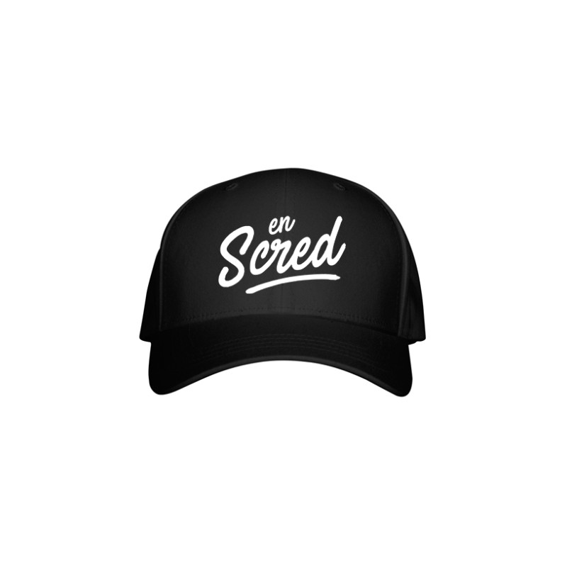 Casquette Noire En Scred