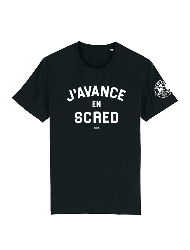 T Shirt J'avance en Scred de scred connexion sur Scredboutique.com