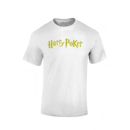 Tshirt Blanc Harry Poker