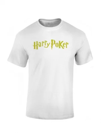 Tshirt Blanc Harry Poker