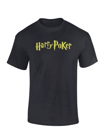 Tshirt Noir Harry Poker