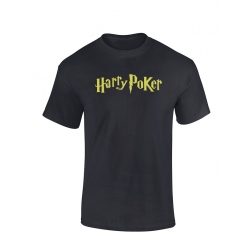Tshirt Noir Harry Poker de  sur Scredboutique.com