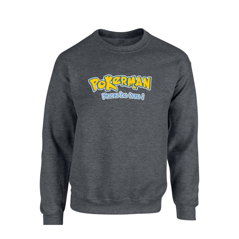 Sweat Foncé Pokerman