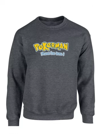 Sweat Foncé Pokerman