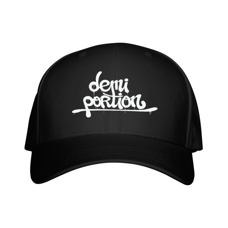 Casquette Noire Demi Portion