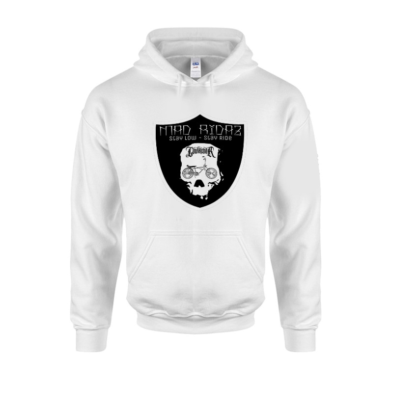 Sweat Capuche Versil Mad Ridaz blanc