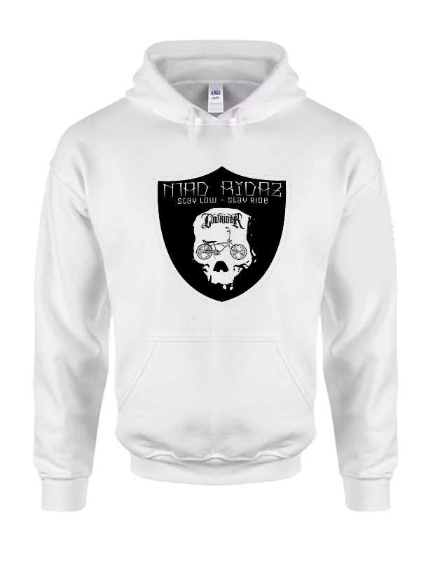 Sweat Capuche Versil Mad Ridaz blanc de versil sur Scredboutique.com