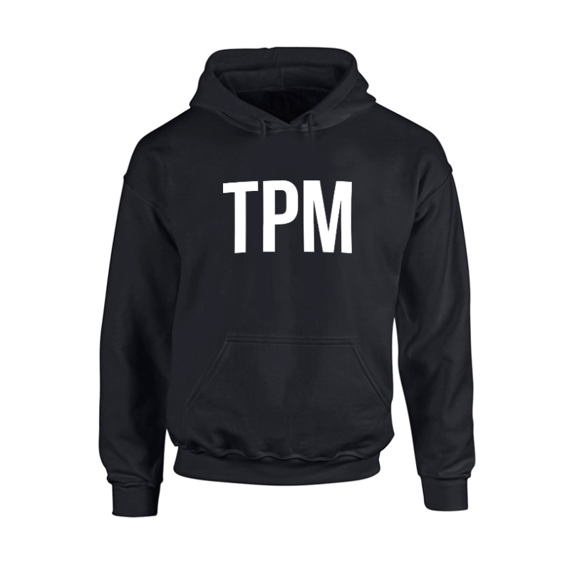 Sweat Capuche Noir TPM