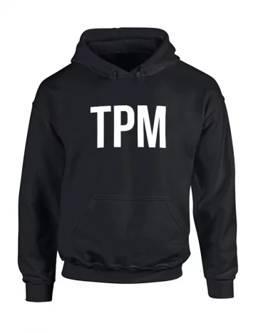 tpm Sweat Capuche Noir TPM