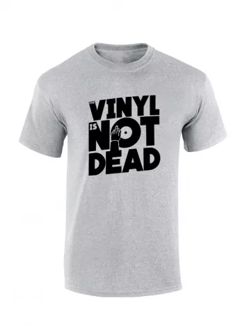 amadeus Tshirt Vinyl is not dead gris