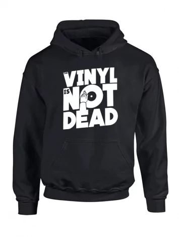 amadeus Sweat Capuche Vinyl is not dead noir