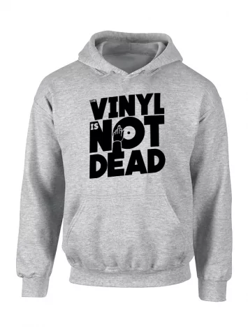 amadeus Sweat Capuche Vinyl is not dead Gris