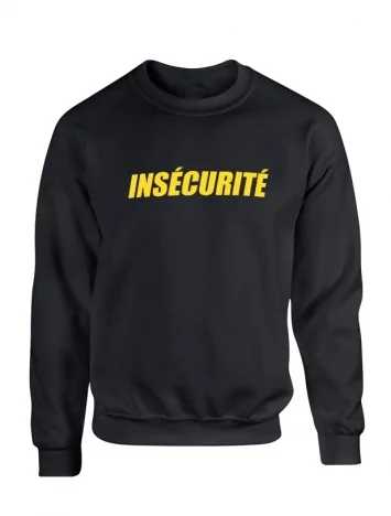 amadeus Sweat Insecurite noir