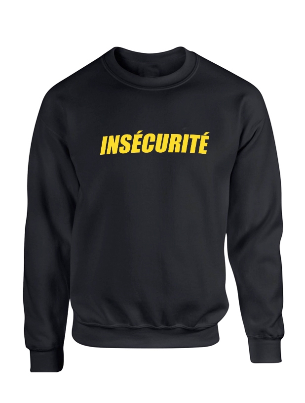 Sweat Insecurite noir