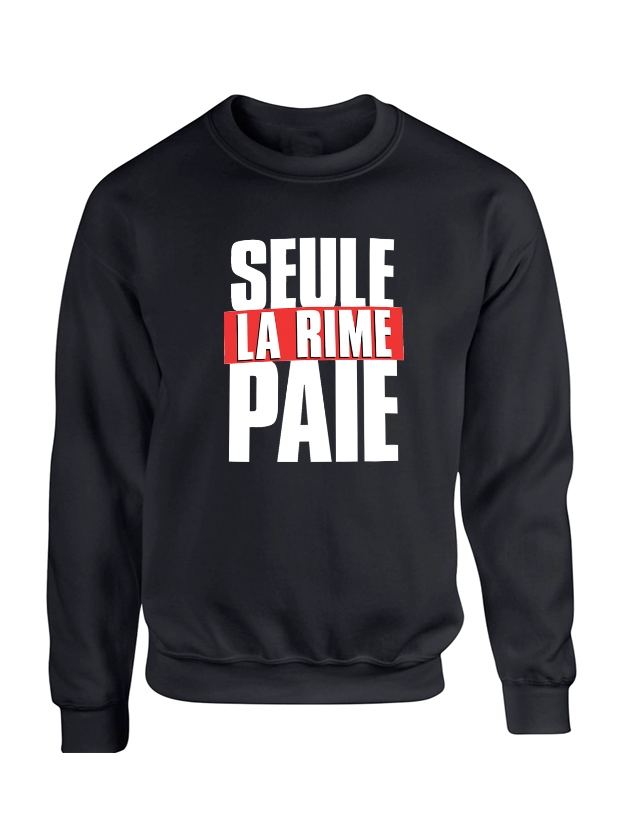 Sweat Seule la rime Noir