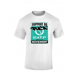 Tshirt Fuck RATP Blanc de amadeus sur Scredboutique.com
