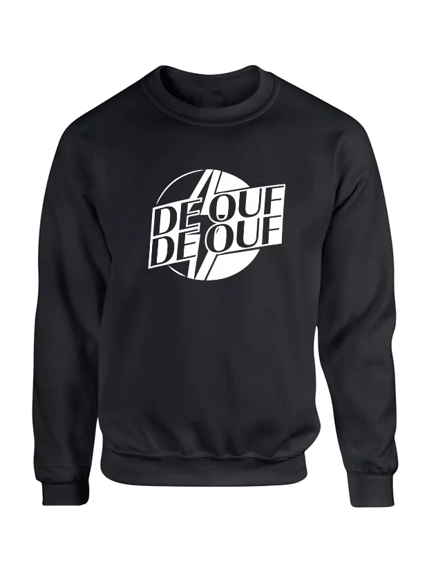 Sweat De Ouf Noir de de ouf de ouf sur Scredboutique.com
