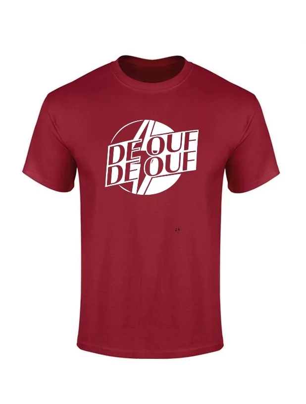 Tshirt De Ouf Bordeaux de de ouf de ouf sur Scredboutique.com