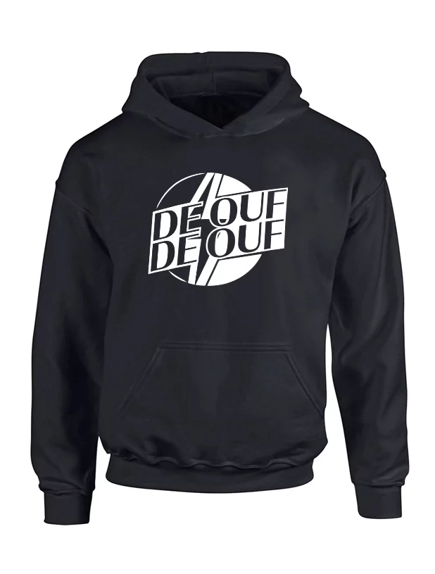 Sweat Capuche De Ouf Noir de de ouf de ouf sur Scredboutique.com