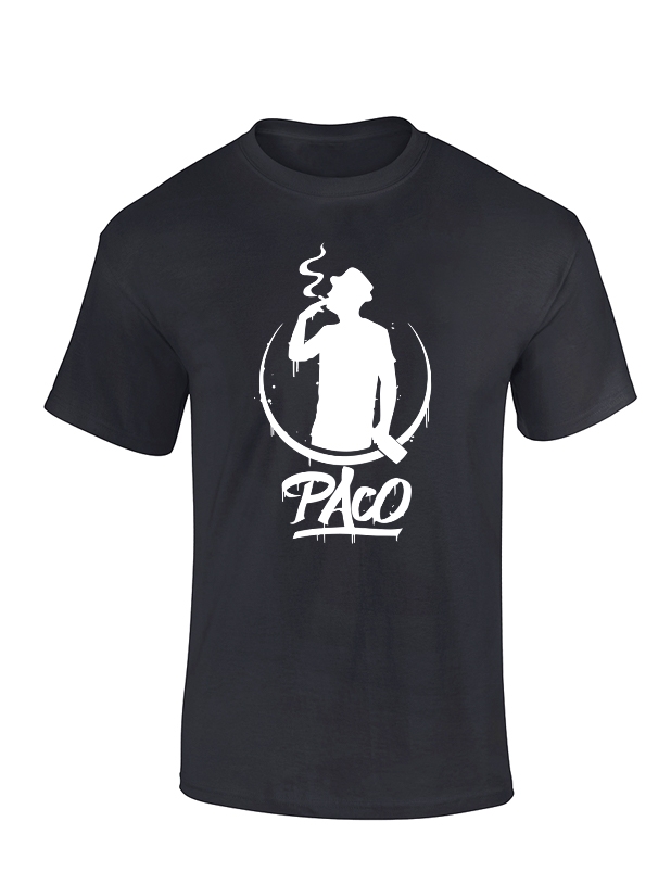 T-Shirt Paco Noir de paco sur Scredboutique.com