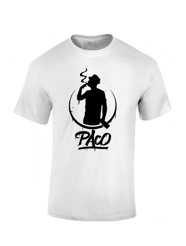 T-Shirt Paco Blanc de paco sur Scredboutique.com