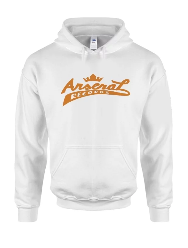 Sweat Capuche La Cliqua Arsenal Records Blanc de la cliqua sur Scredboutique.com