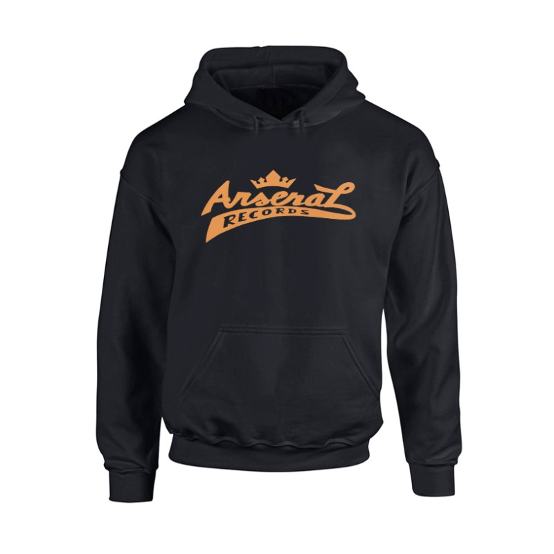 Sweat Capuche La Cliqua Arsenal Records Noir