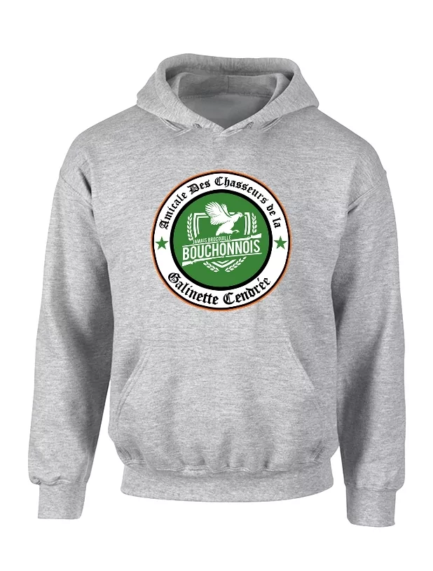 Sweat Capuche Amadeus Galinette gris de amadeus sur Scredboutique.com