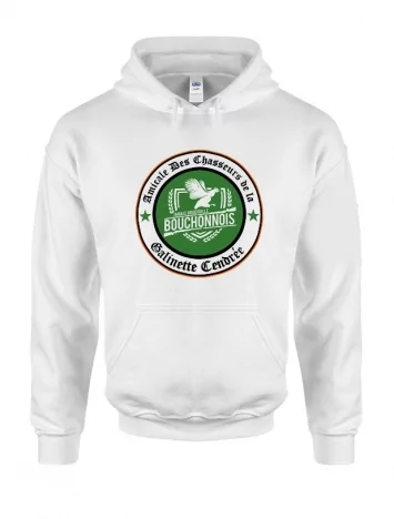 amadeus Sweat Capuche Amadeus Galinette blanc
