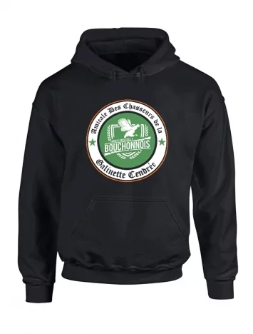 amadeus Sweat Capuche Amadeus Galinette noir