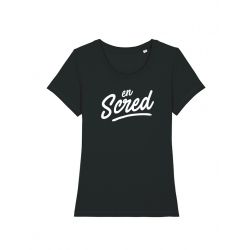 Tshirt Femme Noir En scred