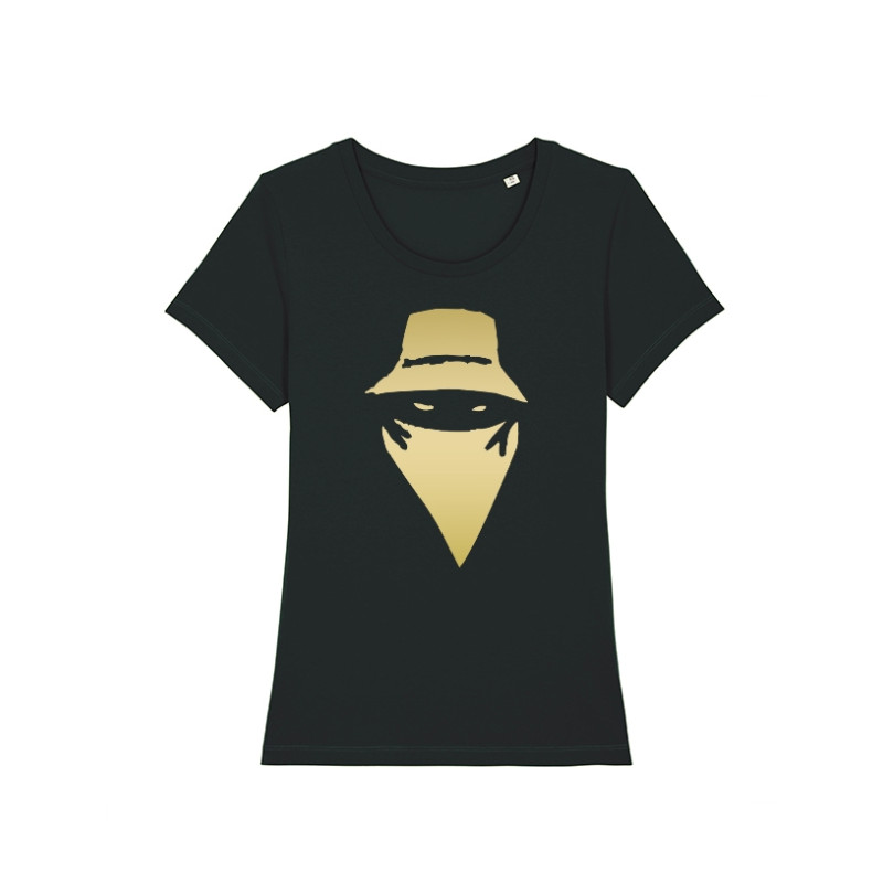 Tshirt Femme Noir VIsage