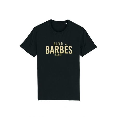 Tshirt Noir BLVD Barbes