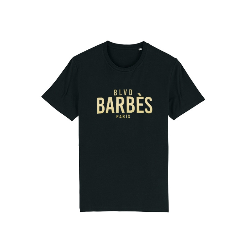 Tshirt Noir BLVD Barbes