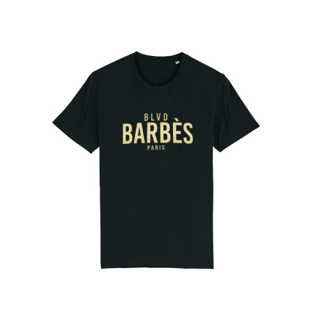 Tshirt Noir BLVD Barbes