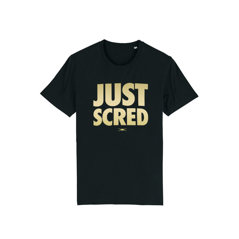 Tshirt Noir Just Scred
