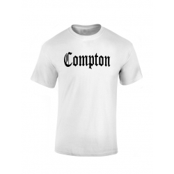 Tshirt Blanc Compton de compton sur Scredboutique.com