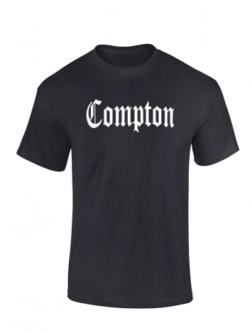 Tshirt Noir Compton