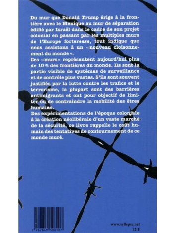 Livre Stéphane Rosière "Frontières de fer"