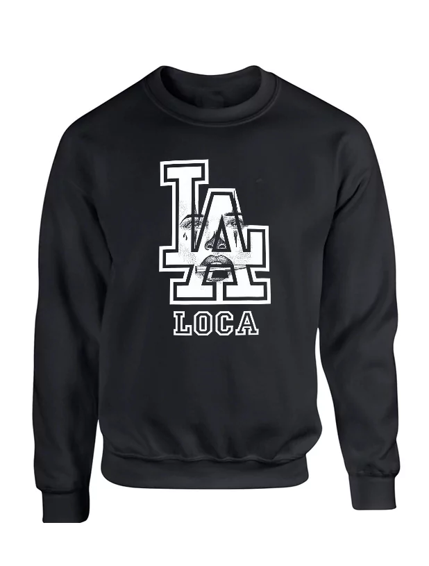 Sweat Noir Versil La Loca de versil sur Scredboutique.com