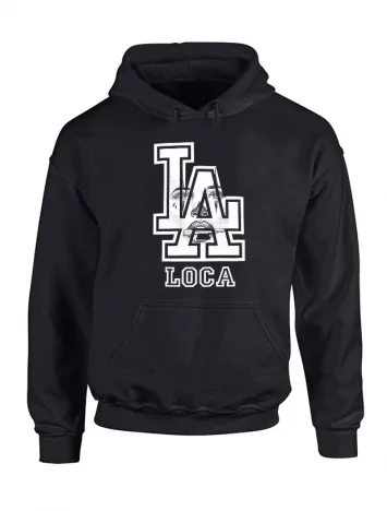 versil Sweat Capuche Noir Versil La Loca