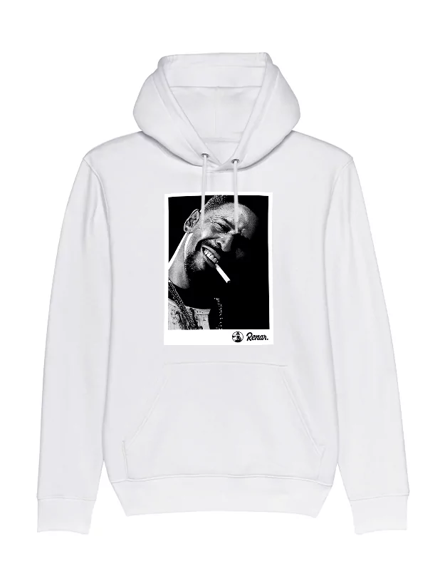 Sweat Capuche  Renar Denzel Blanc de renar sur Scredboutique.com